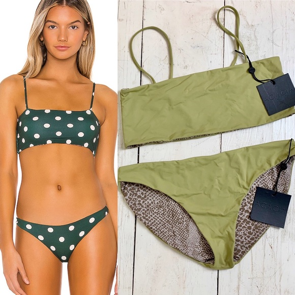 acacia swimwear Other - NWT Acacia Rhodes + Nalima Set in Pear 🍐